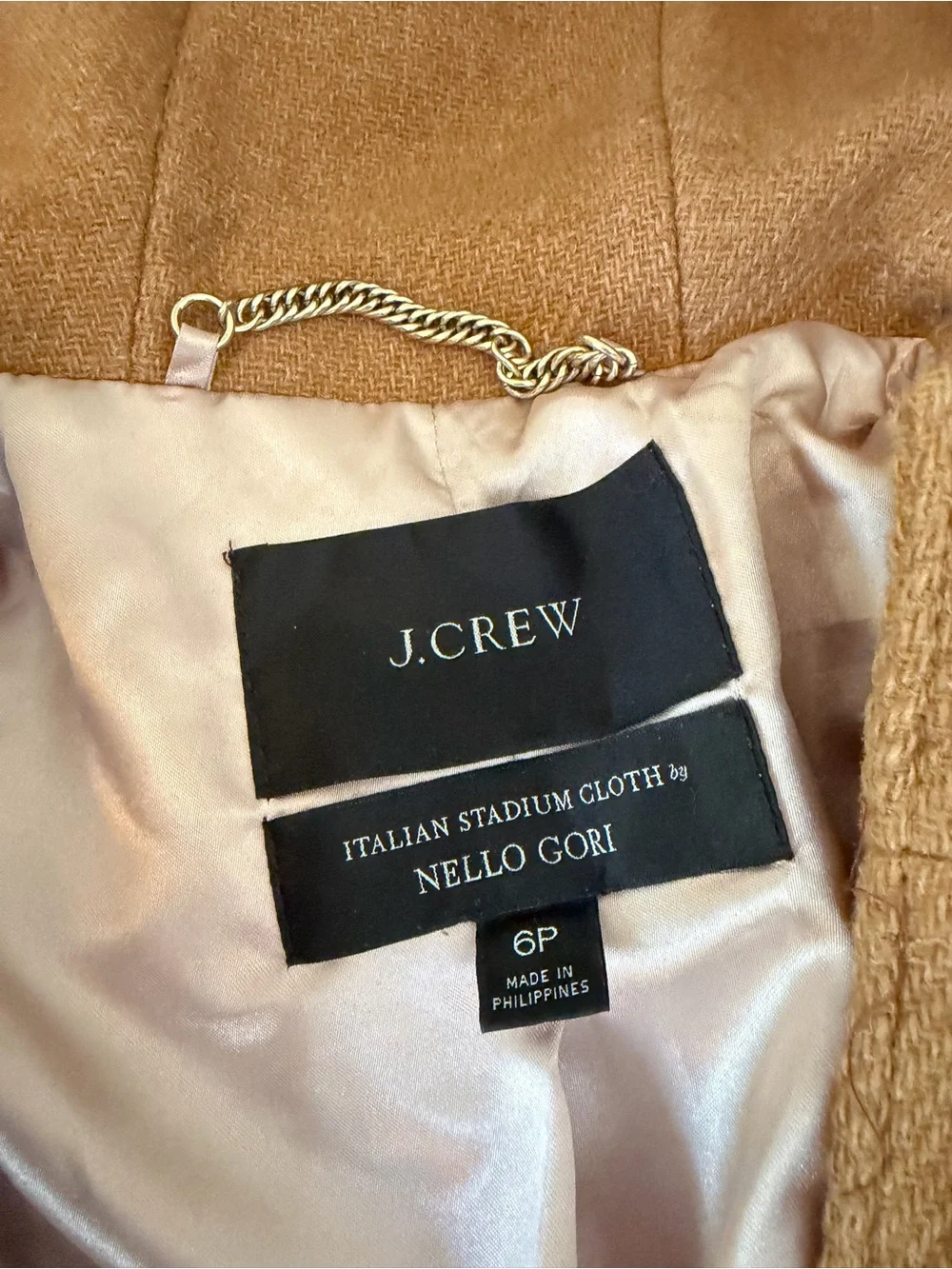 J Crew Chateau Parka in Italian Stadium-Cloth (6P) - Picture 3 of 3